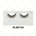 Faux Mink  Lash With eyelash packaging box custom For 3D False Mink PBT Fiber Lashes LAE